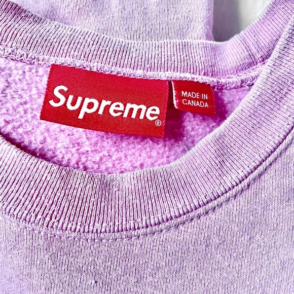 Supreme Pink Crewneck Sweatshirt - Picture 5 of 7